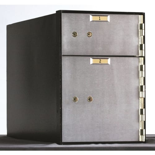 Safe and Vault Safe Deposit Boxes 1 - 5x10 Opening and 1 - 10x10 Opening